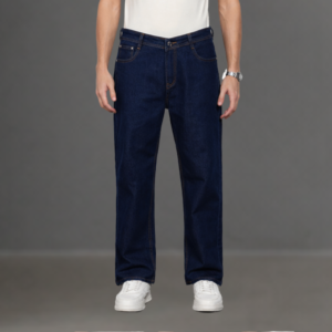 Essential Dark Blue Straight Jeans